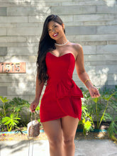 Carregar imagem no visualizador da galeria, Vestido Valentina Vermelho
